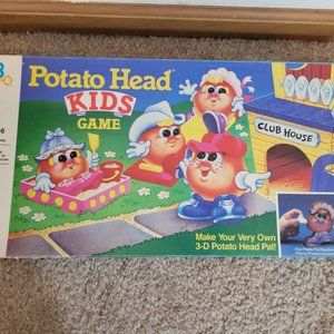 Vintage Potato Head Kids Game 1986 Milton Bradley Complete in Box